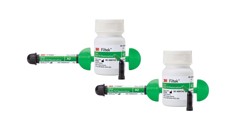 3M Filtek One Bulk Fill Restorative, Capsule Refill, 20x0.2g A2