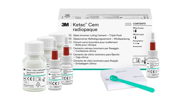 AKCIJA - 3M Ketac cem Radiopaque clinic pack 3 x 3