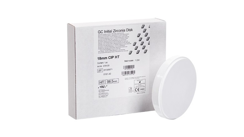 GC Initial Zirconia Disk HT 98.5mm x 18mm