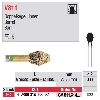 Svrdlo dijamantno GV811.033.314 1kom